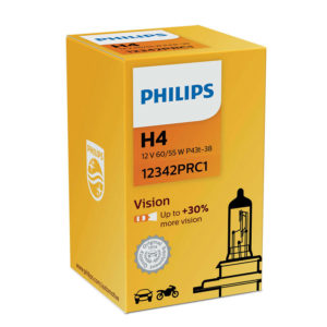 Λάμπα Αυτοκινήτου Philips H4 Vision