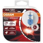 Λάμπα Αυτοκινήτου Osram H4 Night Breaker Laser +150% 12V 2τμχ