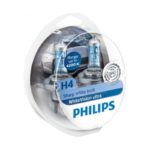 Λάμπες Αυτοκινήτου Philips H4 White Vision Ultra 12V (Sharp White Look) 2τμχ