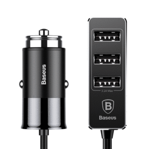 Φορτιστής Αυτοκινήτου Baseus Enjoy Together (CCTON-01) με 4 υποδοχές USB Μαύρο