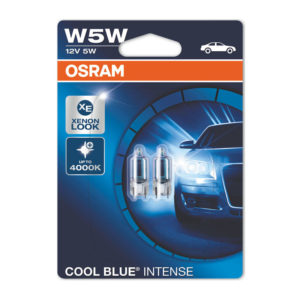 Osram W5W Cool Blue Intense Xenon Look 12V 2τμχ