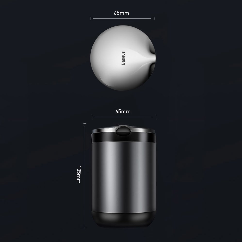 Σταχτοδοχείο αυτοκινήτου με led φως (CRYHG01-01) Baseus