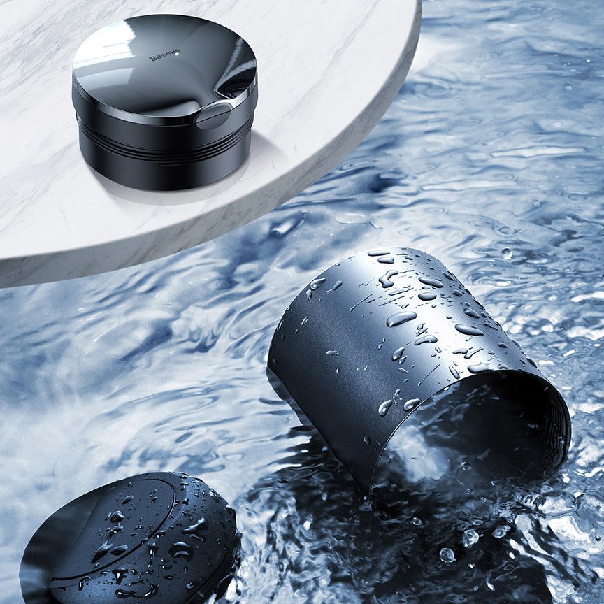 Σταχτοδοχείο αυτοκινήτου με led φως (CRYHG01-01) Baseus