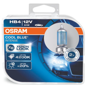 Λάμπες Osram HB4 12V 51W Cool Blue Intense 4200K 9006CBI