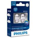 PHILIPS ΣΕΤ LED W5W 6000K X-tremeUltinon 12V