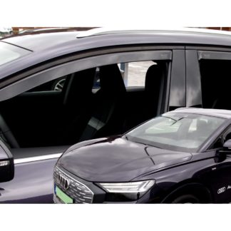 AUDI Q4 E-TRON 5D 2021+ - ΣΕΤ ΑΝΕΜΟΘΡΑΥΣΤΕΣ ΑΥΤΟΚΙΝΗΤΟΥ ΑΠΟ ΕΥΚΑΜΠΤΟ ΦΙΜΕ ΠΛΑΣΤΙΚΟ HEKO - 4 ΤΕΜ.