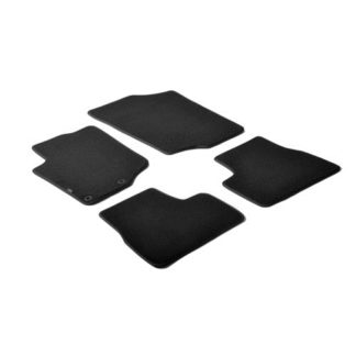 PEUGEOT 207 CC 2D 03/2007-2014 / PEUGEOT 207 3D / 5D 05/2006-11/2012 / PEUGEOT 207 SW 07/2007-12/2013 / PEUGEOT 207 Plus 3D / 5D 2013-2014 ΜΑΡΚΕ ΠΑΤΑΚΙΑ EXECUTIVE ΜΟΚΕΤΑ ΣΕ ΜΑΥΡΟ ΧΡΩΜΑ ME ΚΟΥΜΠΩΜΑΤΑ LAMPA - 4 ΤΕΜ.