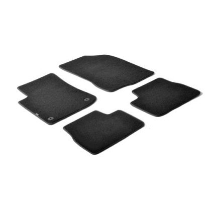 PEUGEOT 208 3D / 5D 04/2012-2019 ΜΑΡΚΕ ΠΑΤΑΚΙΑ EXECUTIVE ΜΟΚΕΤΑ ΣΕ ΜΑΥΡΟ ΧΡΩΜΑ ME ΚΟΥΜΠΩΜΑΤΑ LAMPA - 4 ΤΕΜ.