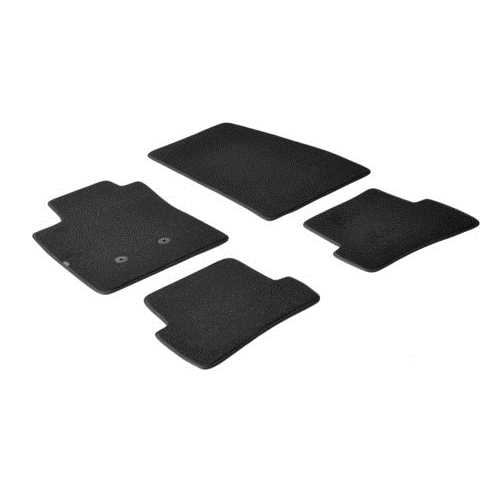 RENAULT CLIO III 3D / 5D 10/2005-01/2013 / RENAULT CLIO III SPORTOUR 02/2008-08/2013 ΜΑΡΚΕ ΠΑΤΑΚΙΑ EXECUTIVE ΜΟΚΕΤΑ ΣΕ ΜΑΥΡΟ ΧΡΩΜΑ ME ΚΟΥΜΠΩΜΑΤΑ LAMPA - 4 ΤΕΜ.