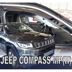 ΑΝΕΜΟΘΡΑΥΣΤΕΣ ΓΙΑ JEEP COMPASS MP II 5D 2017+ ΖΕΥΓΑΡΙ ΑΠΟ ΕΥΚΑΜΠΤΟ ΦΙΜΕ ΠΛΑΣΤΙΚΟ HEKO – 2 ΤΕΜ.