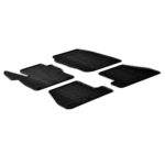 ΠΑΤΑΚΙΑ ΣΕ ΣΚΑΦΗ ΛΑΣΤΙΧΟ ΓΙΑ FORD FOCUS 3D / 5D 03/2011-10/2014 / FORD FOCUS SW 06/2011-10/2014 SUMISURA ΣΕ ΜΑΥΡΟ ΧΡΩΜΑ ME ΚΟΥΜΠΩΜΑΤΑ LAMPA - 4 ΤΕΜ.