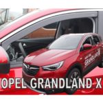 ΑΝΕΜΟΘΡΑΥΣΤΕΣ ΓΙΑ OPEL GRANDLAND X 5D 2017+ ΖΕΥΓΑΡΙ ΑΠΟ ΕΥΚΑΜΠΤΟ ΦΙΜΕ ΠΛΑΣΤΙΚΟ HEKO - 2 ΤΕΜ.