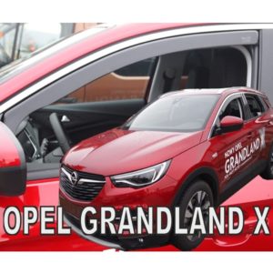 ΑΝΕΜΟΘΡΑΥΣΤΕΣ ΓΙΑ OPEL GRANDLAND X 5D 2017+ ΖΕΥΓΑΡΙ ΑΠΟ ΕΥΚΑΜΠΤΟ ΦΙΜΕ ΠΛΑΣΤΙΚΟ HEKO – 2 ΤΕΜ.