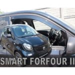 ΑΝΕΜΟΘΡΑΥΣΤΕΣ ΓΙΑ RENAULT TWINGO 5D 2014+ / SMART FORFOUR 453 5D 2014+ ΖΕΥΓΑΡΙ ΑΠΟ ΕΥΚΑΜΠΤΟ ΦΙΜΕ ΠΛΑΣΤΙΚΟ HEKO - 2 ΤΕΜ..