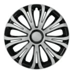 ΤΑΣΙΑ AVERA SILVERΚΑΙBLACK 14 INCH ΑΣΗΜΙ/ΜΑΥΡΟ ΣΕΤ