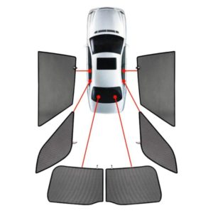 ΚΟΥΡΤΙΝΑΚΙΑ ΜΑΡΚΕ CAR SHADES ΓΙΑ BMW X1 E84 5D 2010+ – 6 ΤΕΜ.