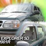 ΑΝΕΜΟΘΡΑΥΣΤΕΣ ΓΙΑ FORD EXPLORER 2 5D 1996-2001 ΖΕΥΓΑΡΙ ΑΠΟ ΕΥΚΑΜΠΤΟ ΦΙΜΕ ΠΛΑΣΤΙΚΟ HEKO - 2 ΤΕΜ.