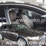 ΑΝΕΜΟΘΡΑΥΣΤΕΣ ΓΙΑ AUDI A6 / C7 4D/5D SEDAN 2011-2018 ΖΕΥΓΑΡΙ ΑΠΟ ΕΥΚΑΜΠΤΟ ΦΙΜΕ ΠΛΑΣΤΙΚΟ HEKO - 2 ΤΕΜ.