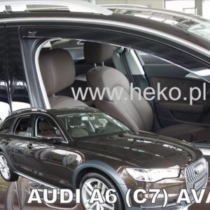 ΑΝΕΜΟΘΡΑΥΣΤΕΣ ΓΙΑ AUDI A6 / C7 4D/5D SEDAN 2011-2018 ΖΕΥΓΑΡΙ ΑΠΟ ΕΥΚΑΜΠΤΟ ΦΙΜΕ ΠΛΑΣΤΙΚΟ HEKO – 2 ΤΕΜ.