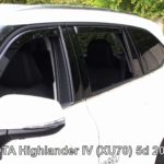 ΑΝΕΜΟΘΡΑΥΣΤΕΣ ΓΙΑ TOYOTA HIGHLANDER (XU70) 5D 2019+ ΣΕΤ ΑΥΤΟΚΙΝΗΤΟΥ ΑΠΟ ΕΥΚΑΜΠΤΟ ΦΙΜΕ ΠΛΑΣΤΙΚΟ HEKO - 4 ΤΕΜ.