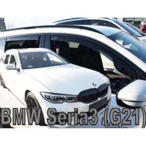 BMW 3 G21 5D 2019+ SW ΣΕΤ ΑΝΕΜΟΘΡΑΥΣΤΕΣ ΑΥΤΟΚΙΝΗΤΟΥ ΑΠΟ ΕΥΚΑΜΠΤΟ ΦΙΜΕ ΠΛΑΣΤΙΚΟ HEKO - 4 ΤΕΜ.