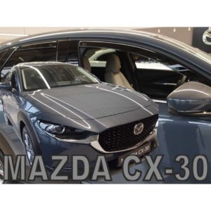 ΑΝΕΜΟΘΡΑΥΣΤΕΣ ΓΙΑ MAZDA CX-30 5D 2019+ ΣΕΤ ΑΥΤΟΚΙΝΗΤΟΥ ΑΠΟ ΕΥΚΑΜΠΤΟ ΦΙΜΕ ΠΛΑΣΤΙΚΟ HEKO – 4 ΤΕΜ.