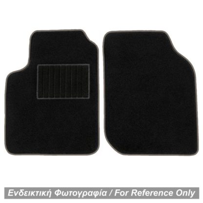 MERCEDES SMART 451 2007-2014 ΠΑΤΑΚΙΑ ΜΑΡΚΕ ΜΟΚΕΤΑ ΜΑΥΡΟ ΜΕ ΓΚΡΙ ΡΕΛΙ RACE AXION - 2 ΤΕΜ.