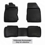 ΜΑΡΚΕ ΠΑΤΑΚΙΑ ΣΕ ΣΚΑΦΗ TPE ΛΑΣΤΙΧΟ ΓΙΑ CITROEN C5 5D 01/2008-2017  ΣΕ ΜΑΥΡΟ ΧΡΩΜΑ NOVLINE - 4 ΤΕΜ.