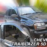 ΑΝΕΜΟΘΡΑΥΣΤΕΣ ΓΙΑ CHEVROLET TRAIBLAZER 5D 2002-2009  ΖΕΥΓΑΡΙ ΑΠΟ ΕΥΚΑΜΠΤΟ ΦΙΜΕ ΠΛΑΣΤΙΚΟ HEKO - 2 ΤΕΜ.