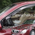 ΑΝΕΜΟΘΡΑΥΣΤΕΣ ΓΙΑ BRILLIANCE BS6 4D 2000-2010 ΖΕΥΓΑΡΙ ΑΠΟ ΕΥΚΑΜΠΤΟ ΦΙΜΕ ΠΛΑΣΤΙΚΟ HEKO - 2 ΤΕΜ.