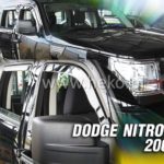 ΑΝΕΜΟΘΡΑΥΣΤΕΣ ΓΙΑ DODGE NITRO 5D 2007-2011 ΖΕΥΓΑΡΙ ΑΠΟ ΕΥΚΑΜΠΤΟ ΦΙΜΕ ΠΛΑΣΤΙΚΟ HEKO - 2 ΤΕΜ.