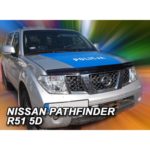 ΑΝΕΜΟΘΡΑΥΣΤΗΣ ΚΑΠΩ ΑΥΤΟΚΙΝΗΤΟΥ ΓΙΑ NISSAN NAVARA D40 2004-2010 / PATHFINDER 5D 2005-2012 ΑΠΟ ΕΥΚΑΜΠΤΟ ΦΙΜΕ ΠΛΑΣΤΙΚΟ HEKO - 1 ΤΕΜ.