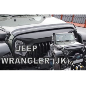 ΑΝΕΜΟΘΡΑΥΣΤΗΣ ΚΑΠΩ ΑΥΤΟΚΙΝΗΤΟΥ ΓΙΑ JEEP WRANGLER 2007-2018 ΑΠΟ ΕΥΚΑΜΠΤΟ ΦΙΜΕ ΠΛΑΣΤΙΚΟ HEKO – 1 ΤΕΜ.