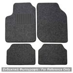 ΠΑΤΑΚΙΑ ΜΟΚΕΤΑ ΓΙΑ CHEVROLET MATIZ 2005+ (ΓΚΡΙ ΜΕ ΜΑΥΡΟ ΡΕΛΙ) - 4 ΤΕΜ.