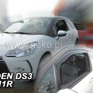 ΑΝΕΜΟΘΡΑΥΣΤΕΣ ΓΙΑ CITROEN DS3 3D 2010-2019 ΖΕΥΓΑΡΙ ΑΠΟ ΕΥΚΑΜΠΤΟ ΦΙΜΕ ΠΛΑΣΤΙΚΟ HEKO – 2 ΤΕΜ.