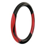 Lampa Κάλυμμα Τιμονιού Αυτοκινήτου Silverstone 37-39εκ. Άοσμο Με Carbon πρόσθετα λαβές Ultra-soft Skeentex Κόκκινο 1-τεμ. (L3294.6)