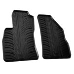 ΠΑΤΑΚΙΑ ΣΕ ΣΚΑΦΗ ΛΑΣΤΙΧΟ ΓΙΑ FIAT DOBLO 01/2010+ / OPEL COMBO 04/2012-2018 SUMISURA ΣΕ ΜΑΥΡΟ ΧΡΩΜΑ ΜΕ ΚΟΥΜΠΩΜΑΤΑ LAMPA - 2 ΤΕΜ.