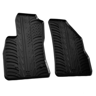 FIAT DOBLO 01/2010+ / OPEL COMBO 04/2012-2018 ΜΑΡΚΕ ΠΑΤΑΚΙΑ SUMISURA ΛΑΣΤΙΧΟ ΣΕ ΜΑΥΡΟ ΧΡΩΜΑ ΜΕ ΚΟΥΜΠΩΜΑΤΑ LAMPA - 2 ΤΕΜ.