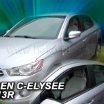 ΑΝΕΜΟΘΡΑΥΣΤΕΣ ΓΙΑ CITROEN C-ELYSEE 4D 2013-2020 ΖΕΥΓΑΡΙ ΑΠΟ ΕΥΚΑΜΠΤΟ ΦΙΜΕ ΠΛΑΣΤΙΚΟ HEKO - 2 ΤΕΜ.