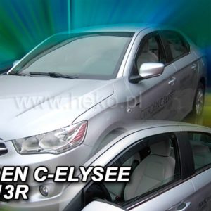 ΑΝΕΜΟΘΡΑΥΣΤΕΣ ΓΙΑ CITROEN C-ELYSEE 4D 2013-2020 ΖΕΥΓΑΡΙ ΑΠΟ ΕΥΚΑΜΠΤΟ ΦΙΜΕ ΠΛΑΣΤΙΚΟ HEKO – 2 ΤΕΜ.