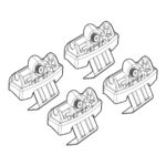 ΑΚΡΑ ΓΙΑ ΜΠΑΡΕΣ NORDRIVE ΓΙΑ RENAULT CLIO 5D 11/12+ KIT