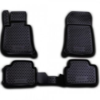 BMW ΣΕΙΡΑ 3 E91 TOURING 2007-2012 ΠΑΤ.ΜΑΡΚ.ΛΑΣΤΙΧΟ ΣΚΑΦΑΚΙΑ (ΜΑΥΡΟ) - 4 ΤΕΜ.