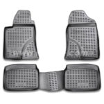 ΠΑΤΑΚΙΑ ΣΕ ΣΚΑΦΗ TPE ΛΑΣΤΙΧΟ ΓΙΑ TOYOTA AVENSIS 04/2003-2009  ΣΕ ΜΑΥΡΟ ΧΡΩΜΑ NOVLINE - 4 ΤΕΜ.