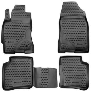 TOYOTA PRIUS 2003-2009 ΠΑΤ.ΜΑΡΚ.ΛΑΣΤΙΧΟ ΣΚΑΦΑΚΙΑ 4ΤΕΜ. (ΑΝΘΡΑΚΙ/ΣΚΟΥΡΟ ΓΚΡΙ)