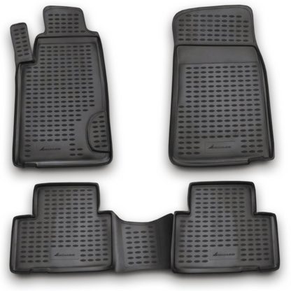 SSANGYONG REXTON 2001-2006 ΜΑΡΚΕ ΠΑΤΑΚΙΑ ΣΕ ΣΚΑΦΗ TPE ΛΑΣΤΙΧΟ ΣΕ ΑΝΘΡΑΚΙ ΣΚΟΥΡΟ ΓΚΡΙ ΧΡΩΜΑ NOVLINE - 4 ΤΕΜ.