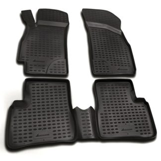 HYUNDAI ACCENT 5D 2000-2005 ΜΑΡΚΕ ΠΑΤΑΚΙΑ ΣΕ ΣΚΑΦΗ TPE ΛΑΣΤΙΧΟ ΣΕ ΜΑΥΡΟ ΧΡΩΜΑ NOVLINE - 4 ΤΕΜ.