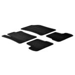 ΠΑΤΑΚΙΑ ΣΕ ΣΚΑΦΗ ΛΑΣΤΙΧΟ ΓΙΑ CITROEN C3 11/2009-10/2016 SUMISURA ΣΕ ΜΑΥΡΟ ΧΡΩΜΑ ME ΚΟΥΜΠΩΜΑΤΑ LAMPA - 4 ΤΕΜ.