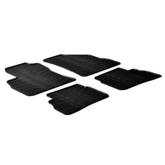 FIAT DOBLO 5D 01/2010-05/2020 / OPEL COMBO TOUR 04/2012-17/2012 ΜΑΡΚΕ ΠΑΤΑΚΙΑ SUMISURA ΛΑΣΤΙΧΟ ΣΕ ΜΑΥΡΟ ΧΡΩΜΑ ME ΚΟΥΜΠΩΜΑΤΑ LAMPA - 4 ΤΕΜ.