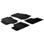 ΜΑΡΚΕ ΠΑΤΑΚΙΑ ΣΕ ΣΚΑΦΗ ΛΑΣΤΙΧΟ ΓΙΑ OPEL ASTRA H 03/2004-12/2009 SUMISURA ΣΕ ΜΑΥΡΟ ΧΡΩΜΑ ME ΚΟΥΜΠΩΜΑΤΑ LAMPA - 4 ΤΕΜ.
