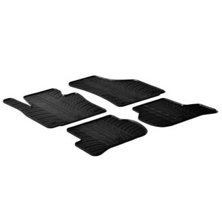 SEAT LEON 09/2005-2012 ΜΑΡΚΕ ΠΑΤΑΚΙΑ SUMISURA ΛΑΣΤΙΧΟ ΣΕ ΜΑΥΡΟ ΧΡΩΜΑ ME ΚΟΥΜΠΩΜΑΤΑ LAMPA - 4 ΤΕΜ.